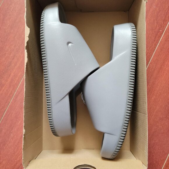 Nike Calm Slide - Flat Pewter - Picture 2 of 7